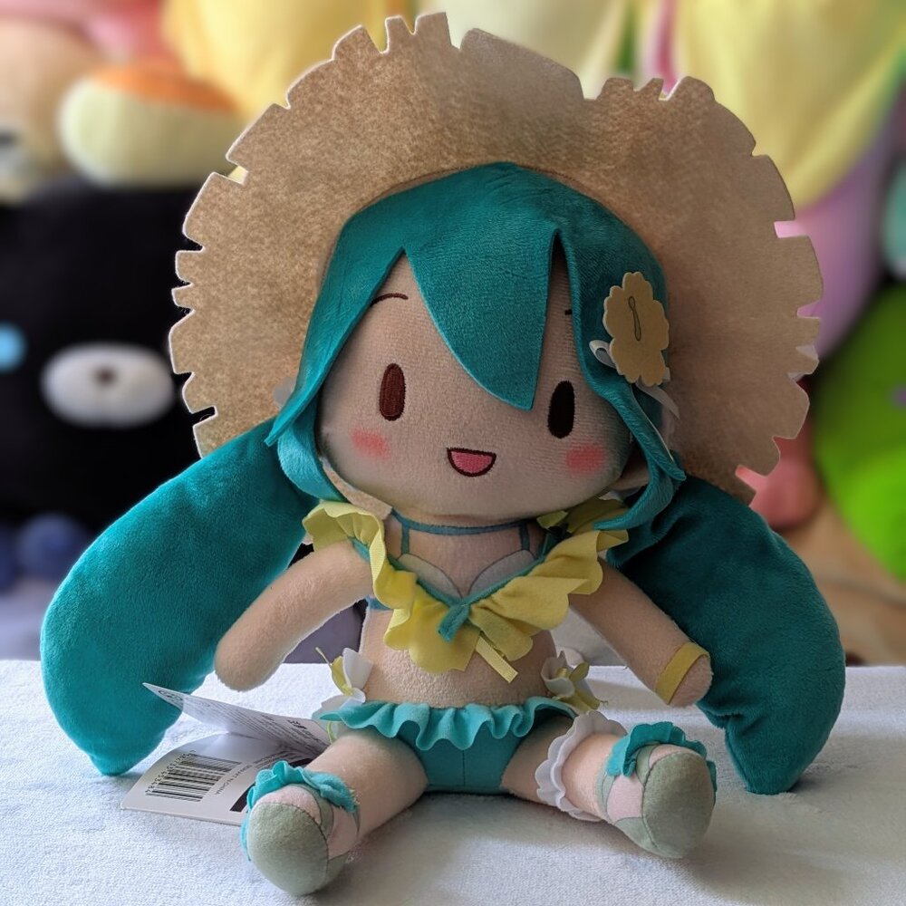Hatsune Miku Conceptual Series Vol. 1 Fuwa Puchi Swimsuit Plush